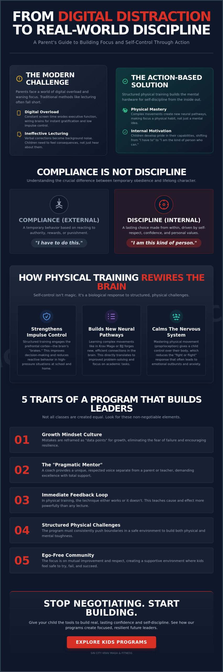 How to Build Self Discipline in a Child: Why Action Beats Lectures