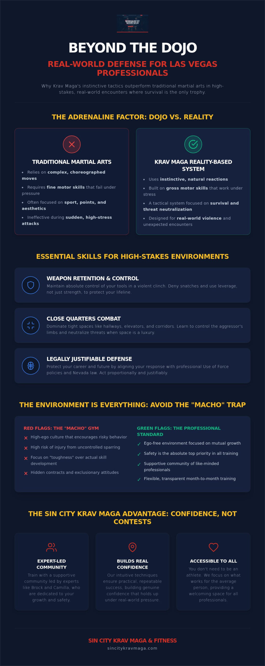 Krav Maga for Adults in Las Vegas: Tactical Training for the Real World